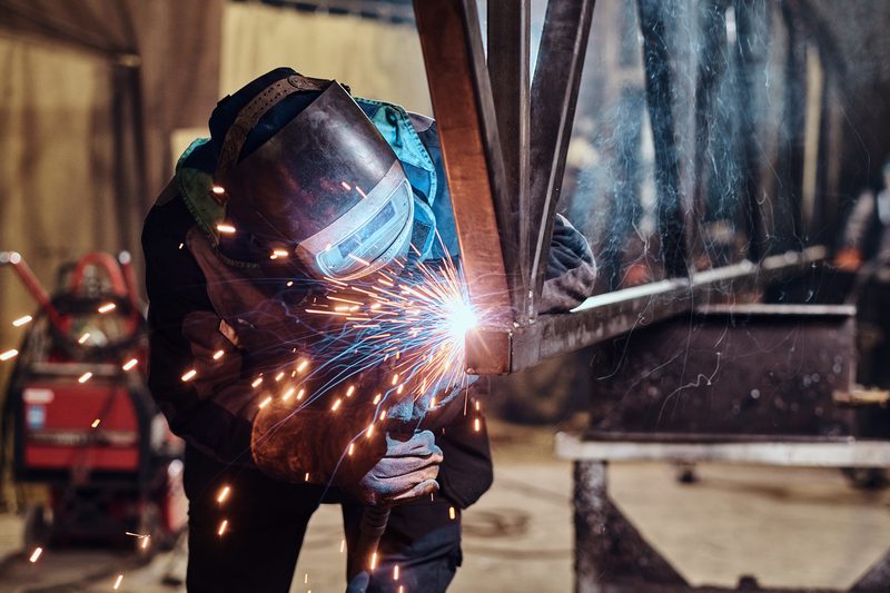 Welding trade training